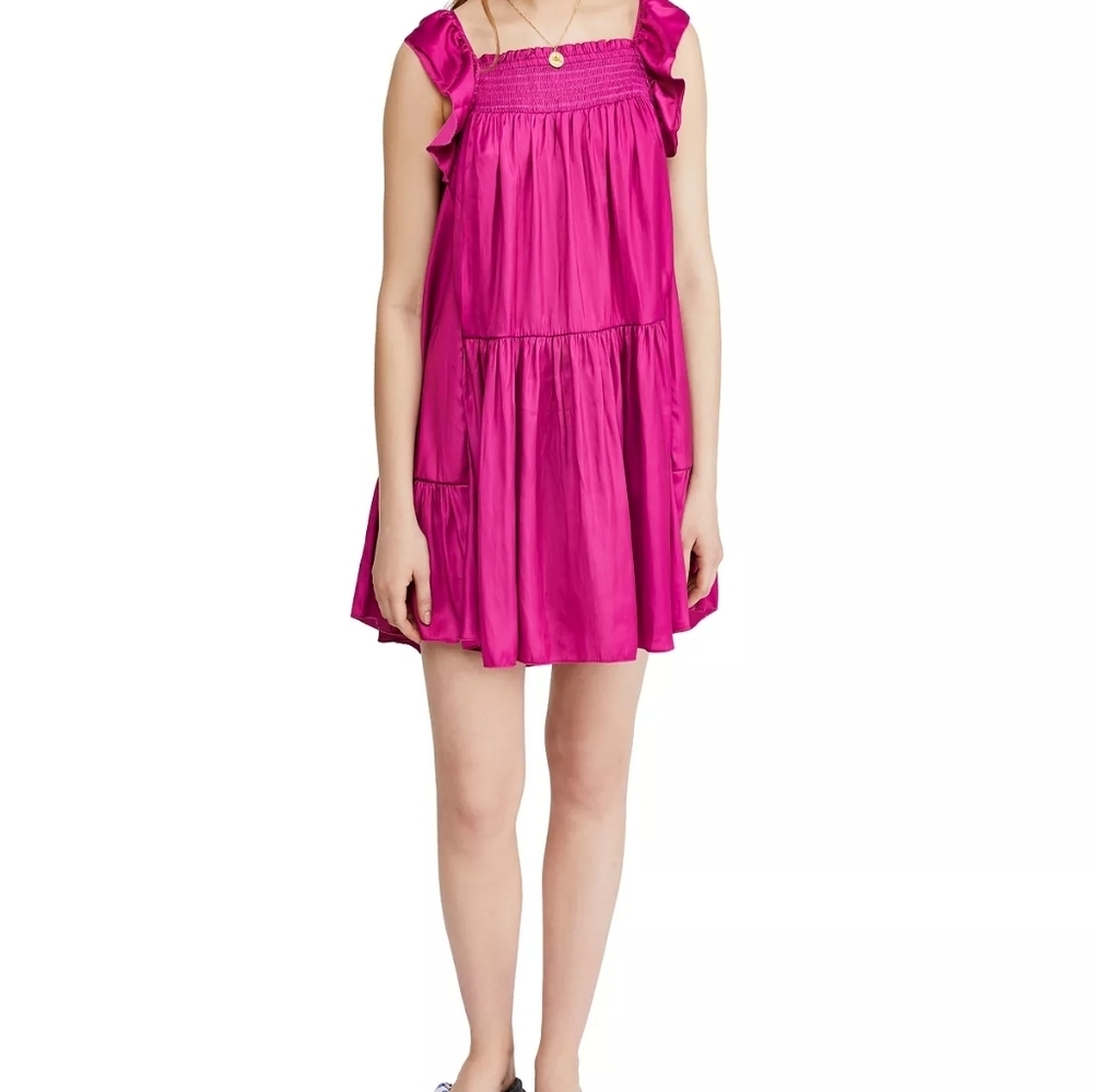 Free People Intimately Want Your Love Mini Dress Medium NWT